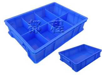 X266/266-1塑料周轉箱（可帶隔板）