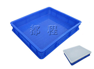 X286塑料周轉箱（箱蓋可選，可帶眼）